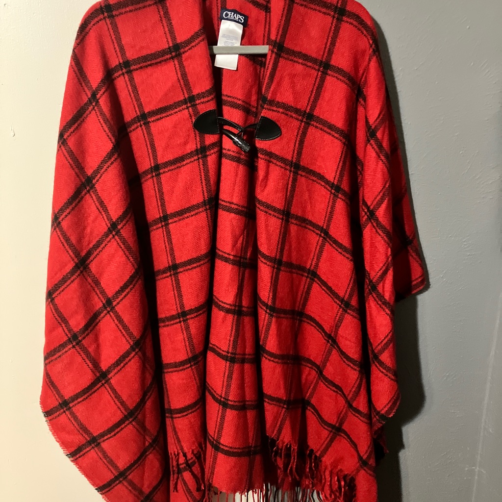 Chaps Flannel Pattern Top